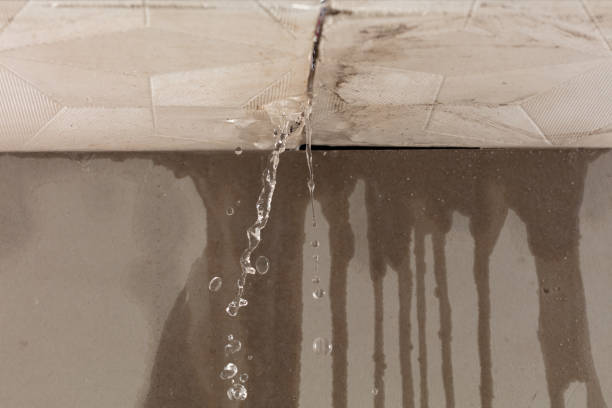 Professional Burst Pipe Cleanup technician working in Cedar Hill, TX